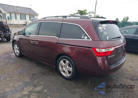2012 Honda Odyssey Touring/Touring Elite from USA, damaged, VIN 5FNRL5H91CB019368
